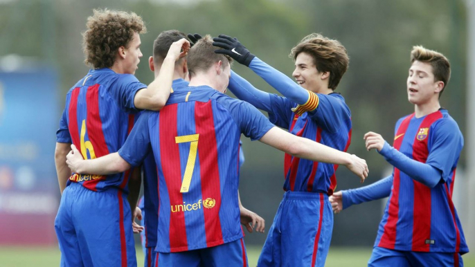 [HIGHLIGHTS] FUTBOL (Juvenil B) FC Barcelona – Mollet (10-0)