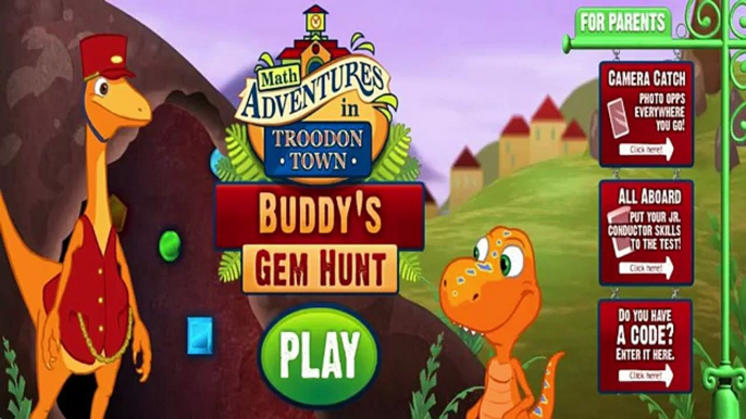 Dinosaur Train . Buddys Gem Hunt - Dinosaur Games