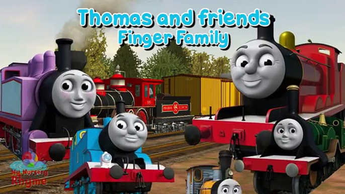 Thomas the Tank Engine Finger Family | Thomas and Friends Finger Family Nursery Rhymes