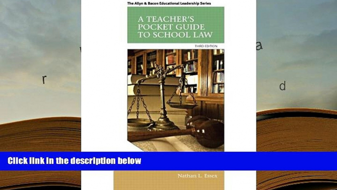 Kindle eBooks  A Teacher s Pocket Guide to School Law (3rd Edition) (Allyn   Bacon Educational