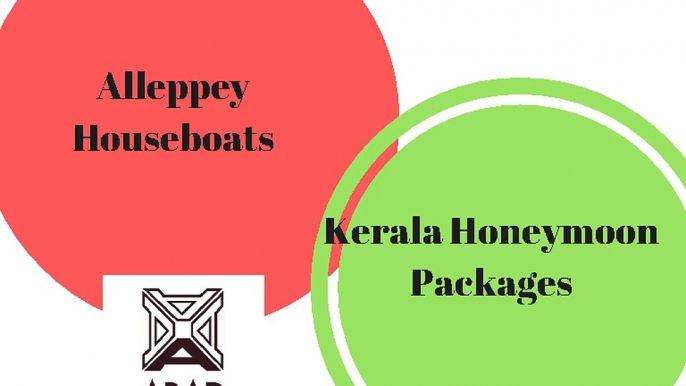 Kerala Honeymoon Packages-Alleppey Houseboats