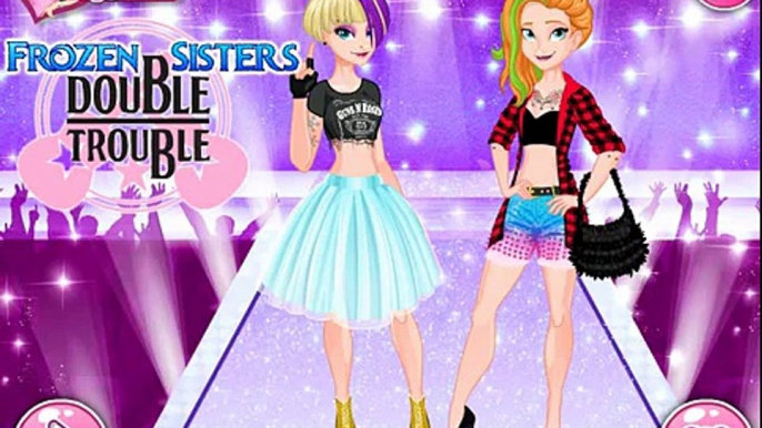 Frozen Sisters Double Trouble - Disney Princess Frozen Games - Best Game for Little Girls