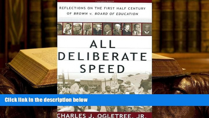 Kindle eBooks  All Deliberate Speed: Reflections on the First Half-Century of Brown V. Board of