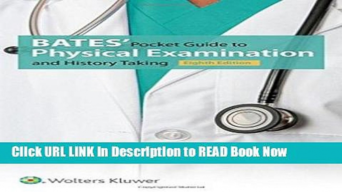 eBook Download Bates  Pocket Guide to Physical Examination and History Taking Kindle