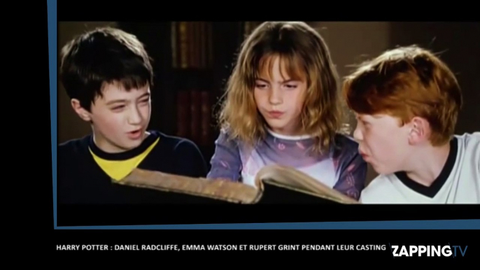 Harry Potter - Daniel Radcliffe, Emma Watson, Rupert Grint, les toutes premières images du casting !
