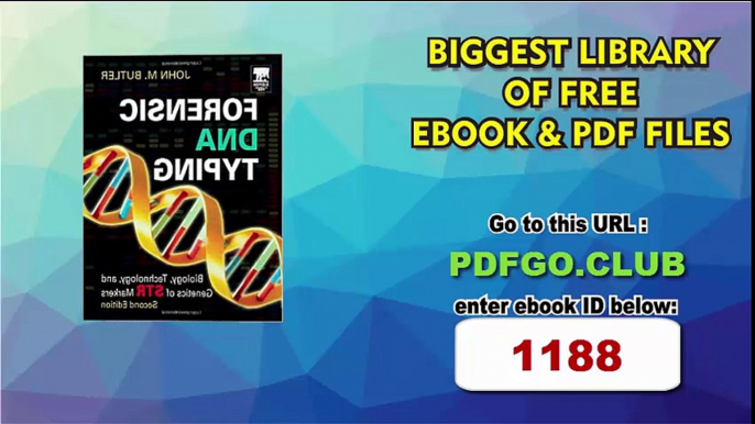 Forensic DNA Typing, Second Edition_ Biology, Technology, and Genetics of STR Markers 2nd Edition