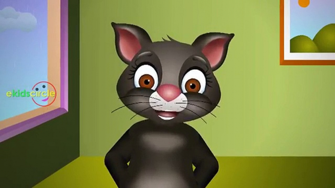 Rain Rain Go Away Nursery Rhyme With Lyrics - 3D Children Song Singing Tom Cat Rhymes