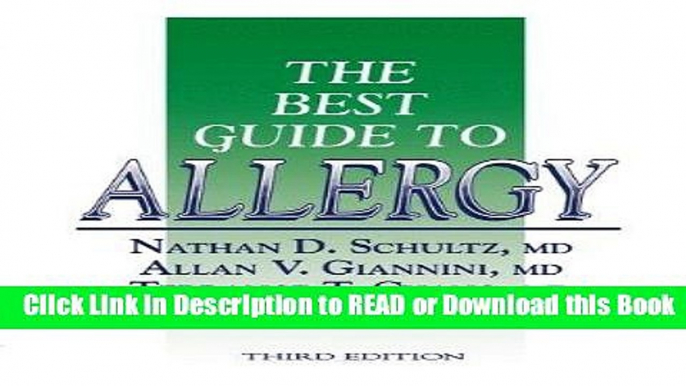 Read Book The Best Guide to Allergy Free Books