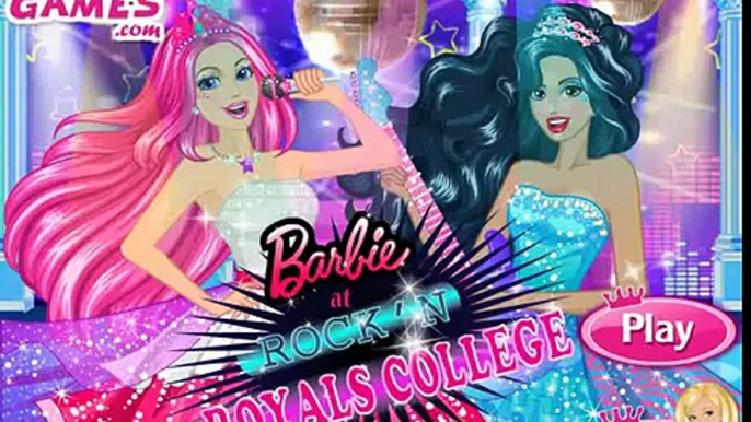 Отрывки из мультфильма Барби Рок- принцесса (Barbie Rockn Royals)