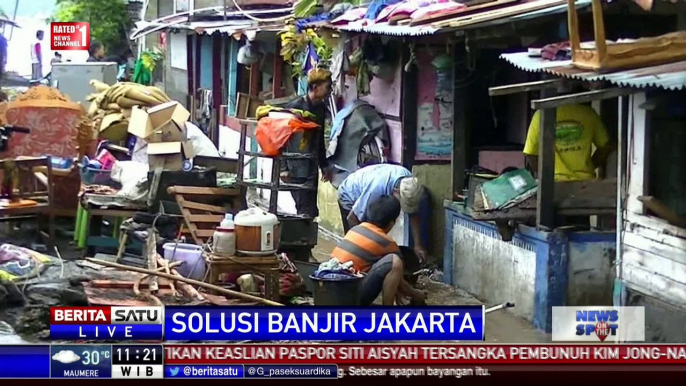 Normalisasi Sungai, Solusi Jakarta Atasi Banjir