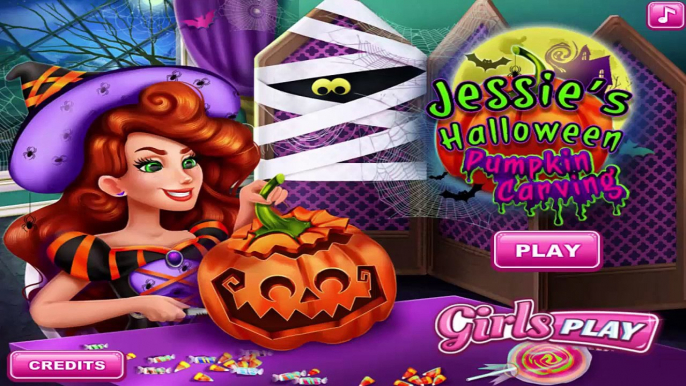 Jessies Halloween Pumpkin Carving - Kids Game