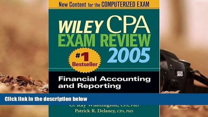 Popular Book  Wiley CPA Examination Review 2005, Financial Accounting and Reporting (Wiley CPA