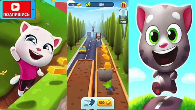 ТОМ ЗА ЗОЛОТОМ / Говорящий Том: бег за золотом / Talking Tom Gold Run