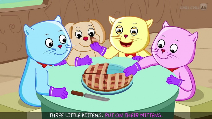 Three Little Kittens Went To The Park - Nursery Rhymes by Cutians™ | ChuChu TV Kids Songs