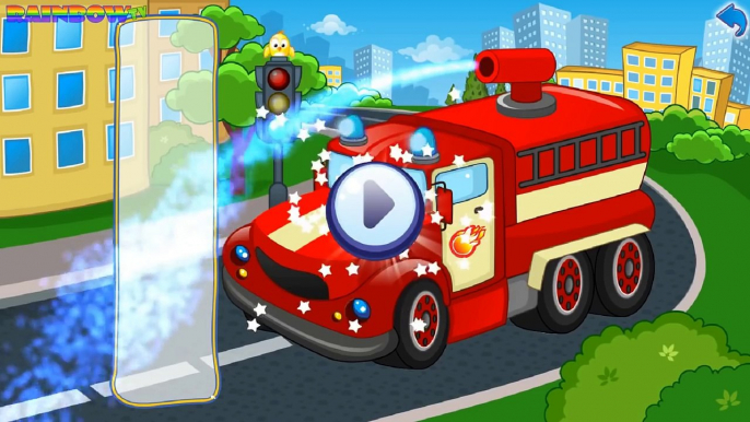 Learning Street Vehicles Names and Sounds for kids - Learn Cars, Trucks, Tractors, Ambulan