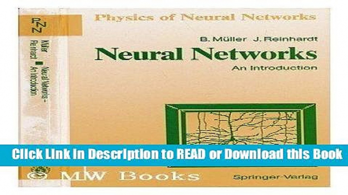 [Download] Neural Networks: An Introduction/With Diskette (Physics of Neural Networks) Read Online