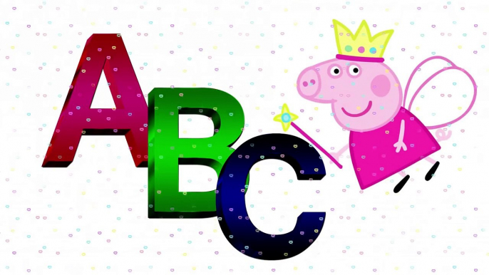 abecedario peppa pig - alfabeto en español para niños - canciones infantiles - las letras