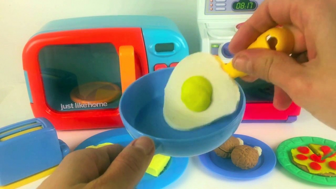 KLEI FILMPJES VOOR KLEUTERS PLAYDOH SPEELGOED MAGNETRON PIZZA EITJE KINDEREN SPELEN JUST L