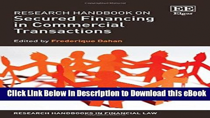 EPUB Download Research Handbook on Secured Financing in Commercial Transactions (Research