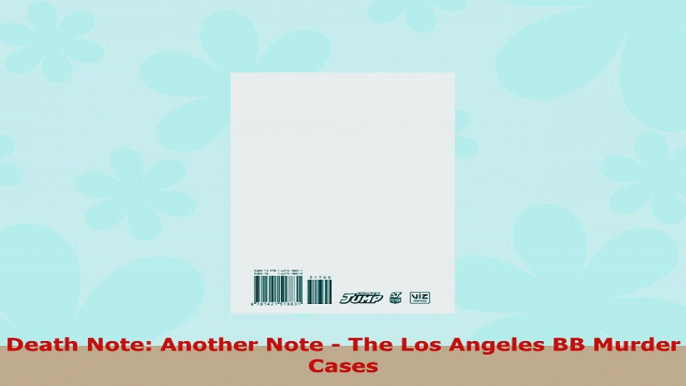 Free  Death Note Another Note  The Los Angeles BB Murder Cases Download PDF 41ea97ab