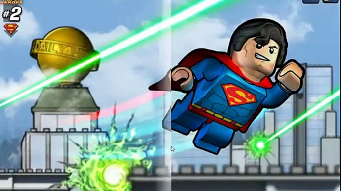 LEGO DC Super Heroes 76046 Герои правосудия: битва в небе - Лего Бэтмен против Лего Суперм