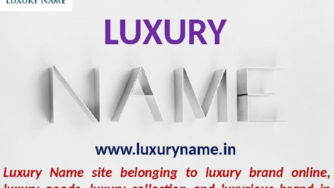 Luxury Name brands Online | Luxury Car Brands Names