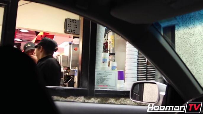 INVISIBLE DRIVER DRIVE THRU PRANK! | HoomanTV