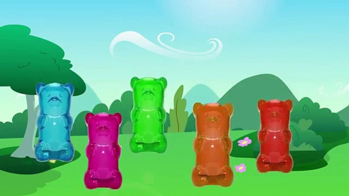 Gummy Bear Nursery Finger Family Rhymes For Children | Cartoon Finger Family For Kids