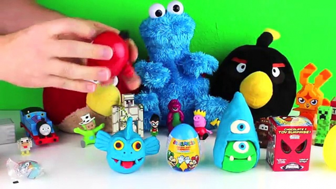 Play-Doh Skylanders, Angry Birds Surprises, Super Mario Egg