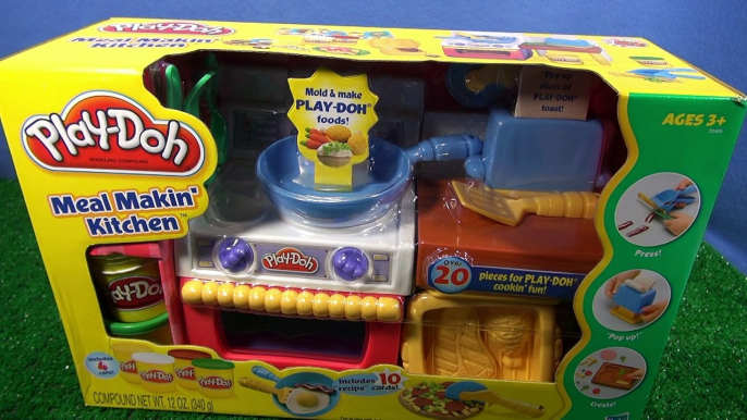 Play Doh Meal Makin Kitchen Play Dough Food, Oven, Play-Doh McDonalds Fries DisneyCarToys