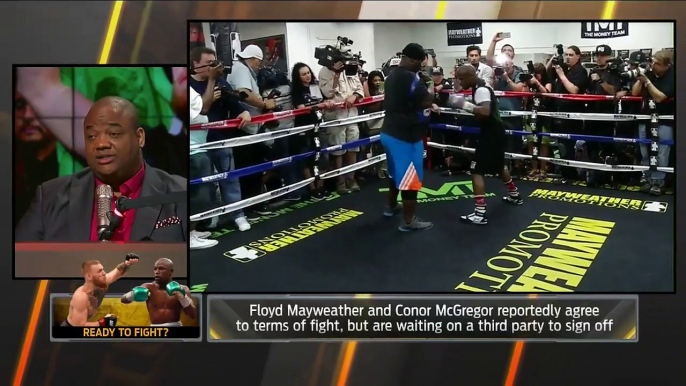 Jason Whitlock Argues Floyd Mayweather Faces No Risk To His Brand In A Fight With Conor McGregor! "He's Not Losing"