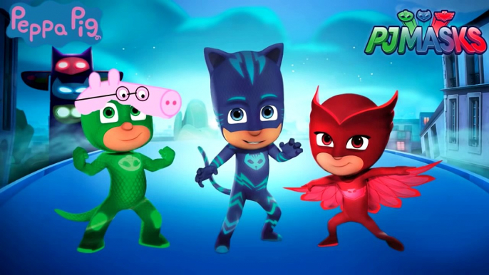 #Pj Masks #Peppa Pig #Catboy #Owlette #Gekko #Daddy Pig #Mother Pig #Funny Video For Toddl