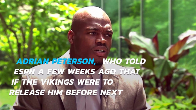 Does Adrian Peterson want to play for Giants? Vikings star's tweet fuels rumors