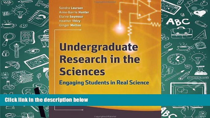 Download [PDF]  Undergraduate Research in the Sciences: Engaging Students in Real Science Pre Order