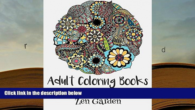 PDF  Adult Coloring Books: Zen Garden For Ipad