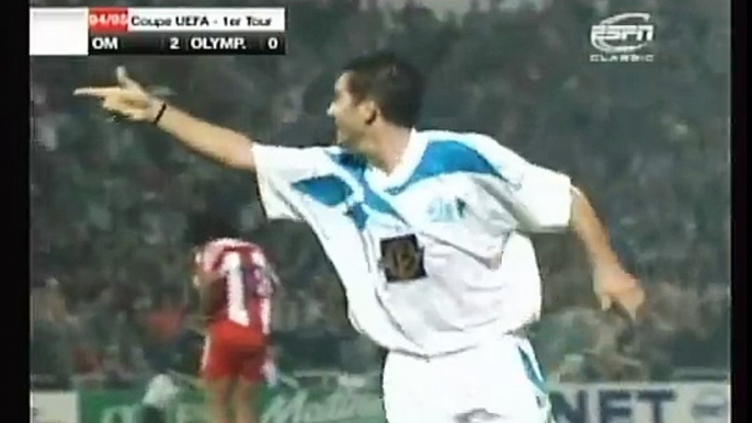 27.09.1994 - 1994-1995 UEFA Cup 1st Round 2nd Leg Olympique Marsilya 3-0 Olympiacos FC