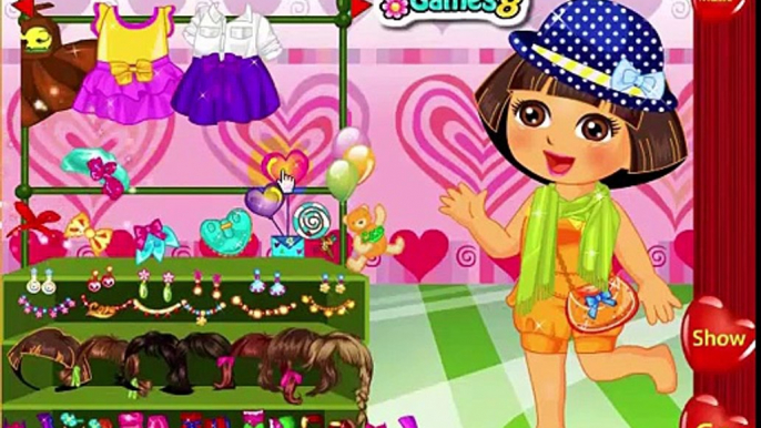 Cute Dora Baby Bathing Game - dora the explorer - online baby games | ♥ irisgamestv