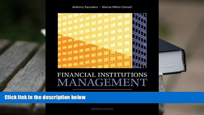 Popular Book  Financial Institutions Management: A Risk Management Approach, 8th Edition  For Full