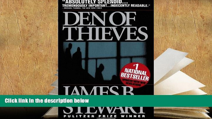 Popular Book  Den of Thieves  For Kindle