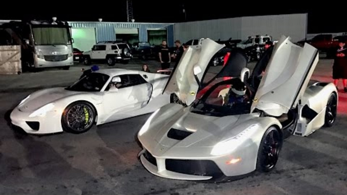 LaFerrari vs 918 Spyder - $3,000,000 Worth of Hypercars!