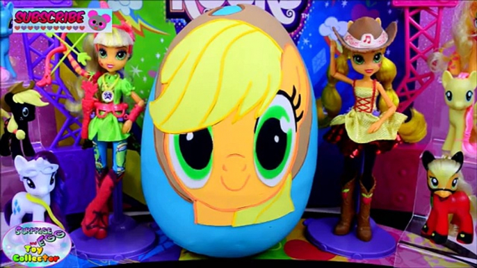 GIANT MY LITTLE PONY Surprise Eggs Compilation Play Doh - Twilight Sparkle Fluttershy Toys