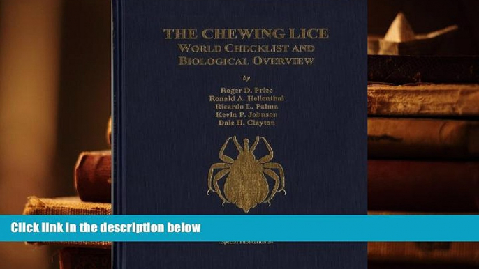 Epub Chewing Lice: World Checklist and Biological Overview (Special Publication 24) [DOWNLOAD]