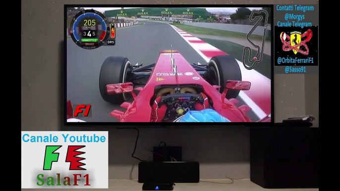 Onboard - F1 2013 Round 05 - GP Spagna (Barcellona) Fernando Alonso