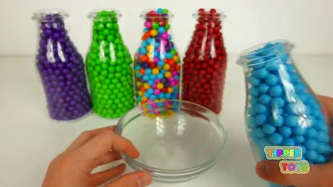 Juguetes de niños con plastilina los Niños Botellas Llenas de Deliciosos Dulces y Sorpresa Juguetes para los Niños