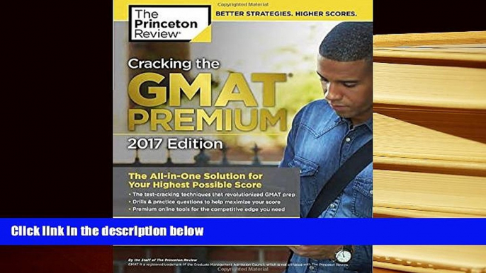 Popular Book  Cracking the GMAT Premium Edition with 6 Computer-Adaptive Practice Tests, 2017