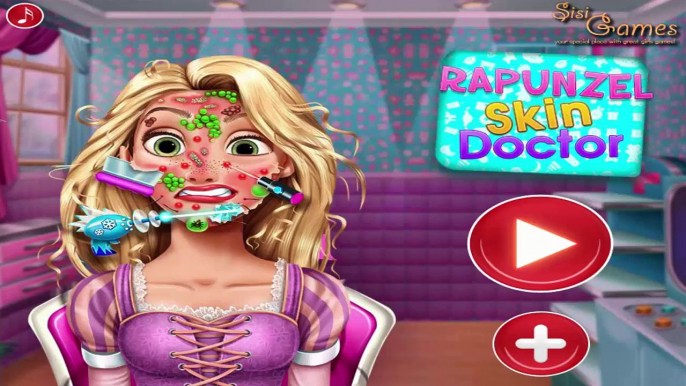 Disney Princess Rapunzel Skin Doctor Games / Cartoon Games for Girls