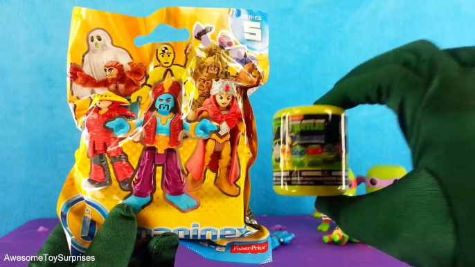 Lego Teenage Mutant Ninja Turtles Play-Doh Surprise Eggs Leonardo TMNT Ninja Turtles Toys