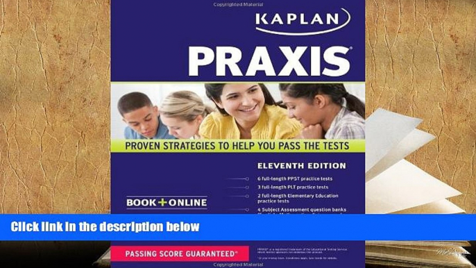 Popular Book  PRAXIS: Book + Online (Kaplan Test Prep)  For Trial