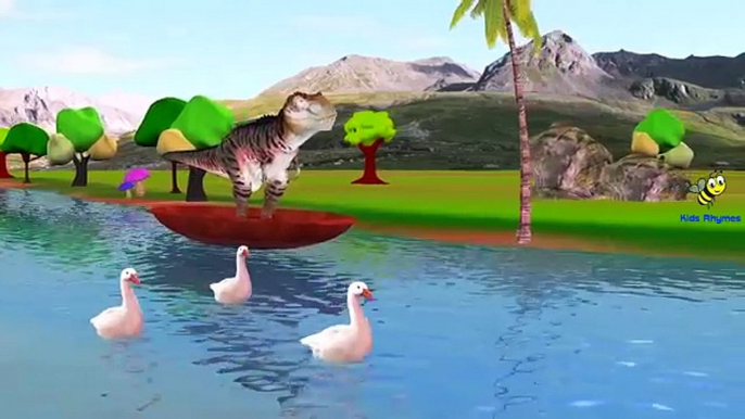 3D Dinosaurs Cartoon Finger Family Nursery Rhymes | Dinosaurs Animals Finger Family Collec