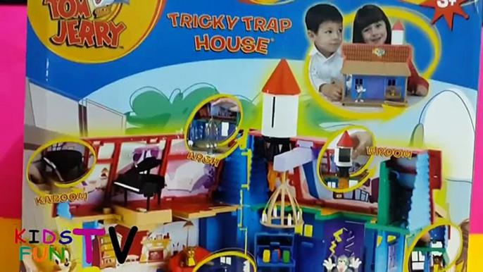 Tom and Jerry Tricky Trap House Playset By Imaginext Toys